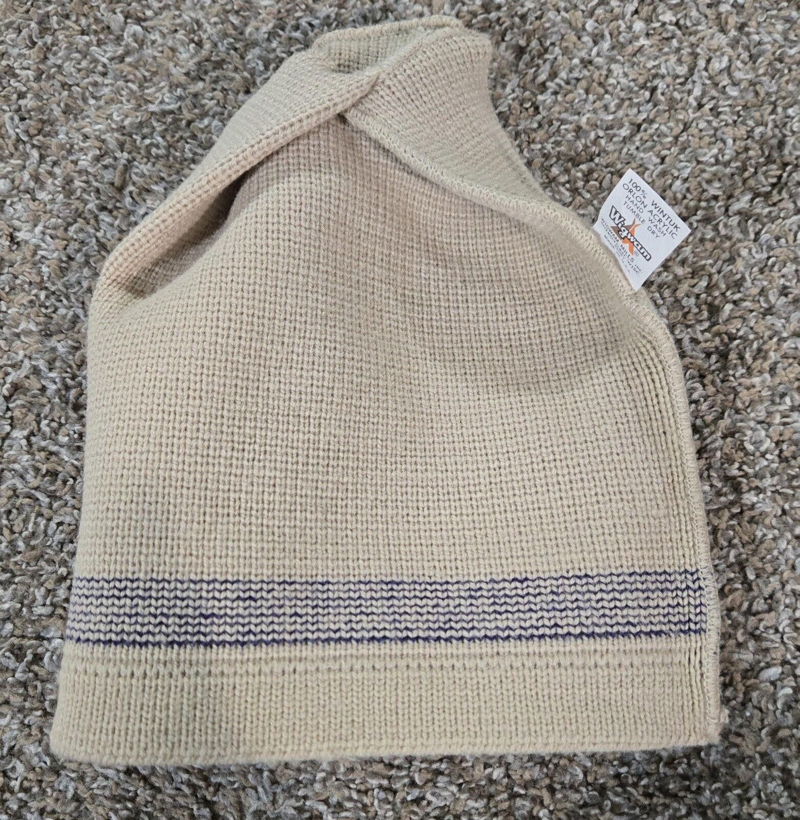 Designer Wigwam Mills USA made Beanie Hat 100% Wintuk Orlon Acrylic Size ONE SIZE - 3 Thumbnail