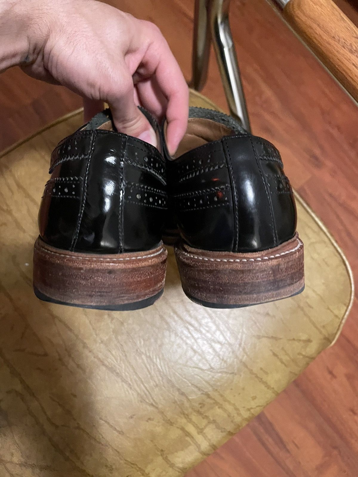 Grenson Patent brogues 9us ! Size US 9 / EU 42 - 8 Thumbnail