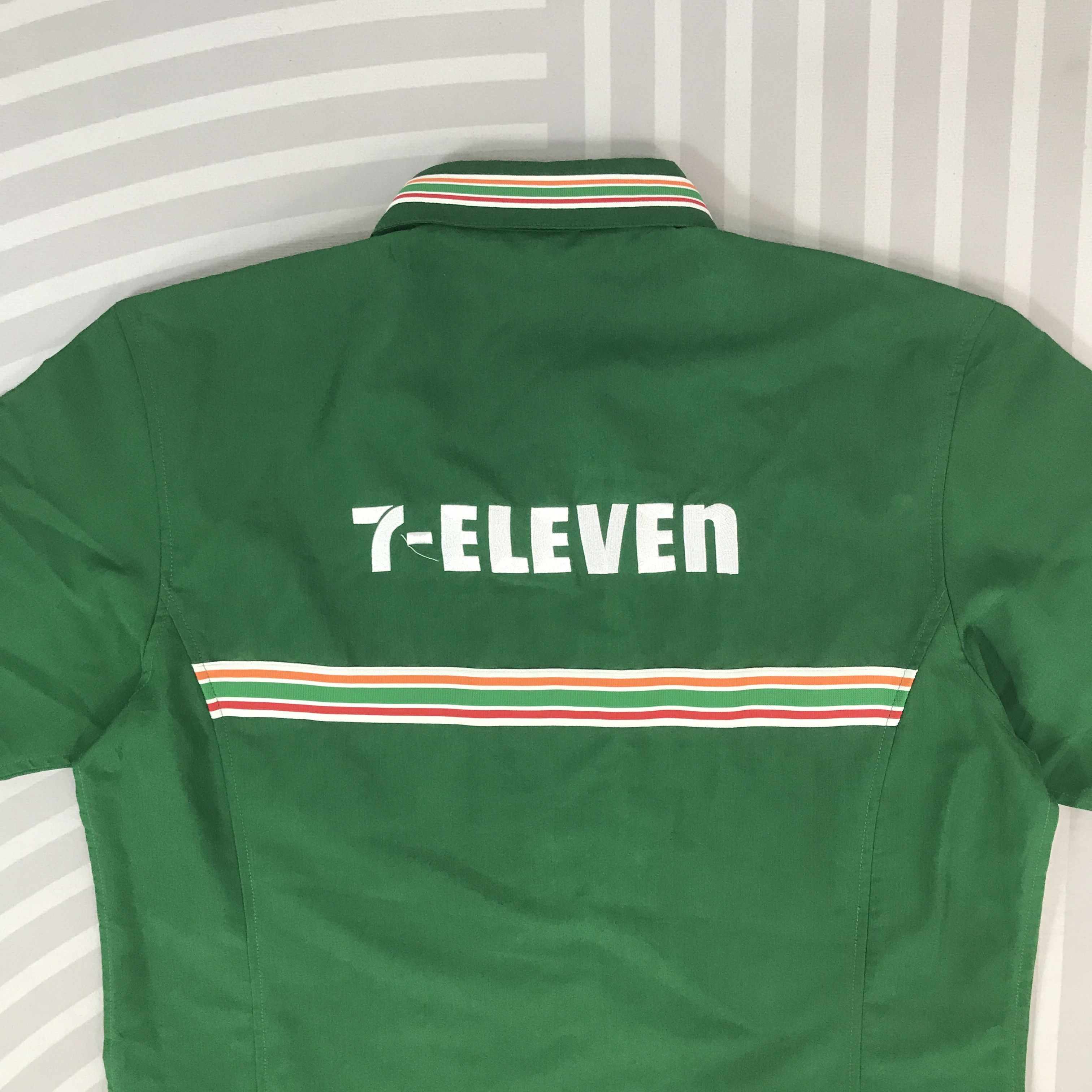 Japanese Brand Vintage 7-Eleven japan uniform shirt Jacket Size US L / EU 52-54 / 3 - 4 Thumbnail