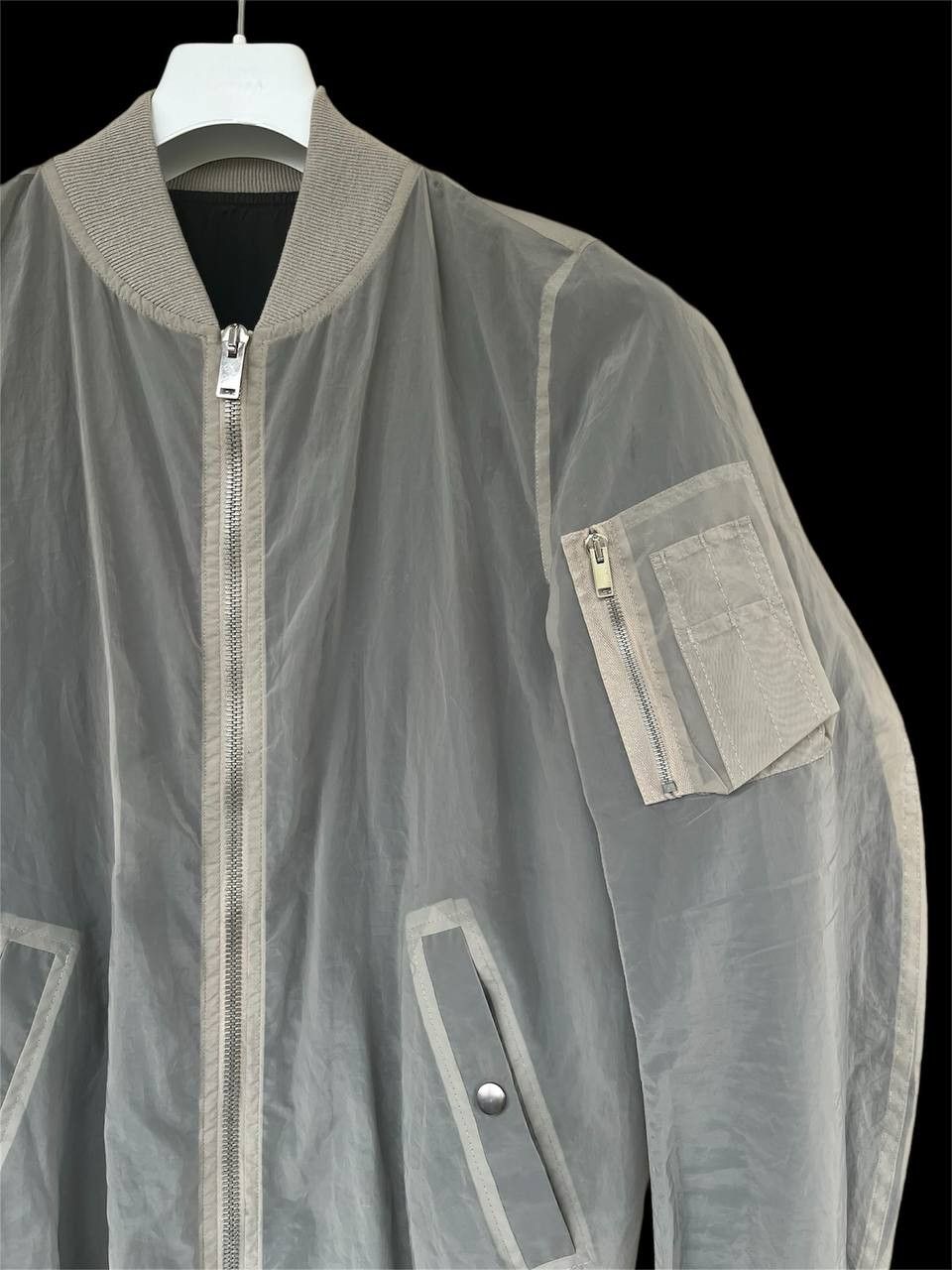 Rick Owens Rick Owens double layered bomber ss13 island Size US M / EU 48-50 / 2 - 2 Thumbnail