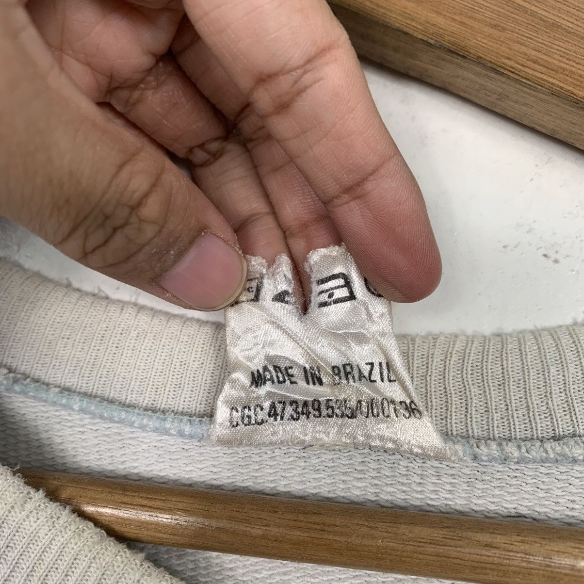 Adidas Vintage Adidas Big Logo Sweatshirt Size M / US 6-8 / IT 42-44 - 12 Thumbnail