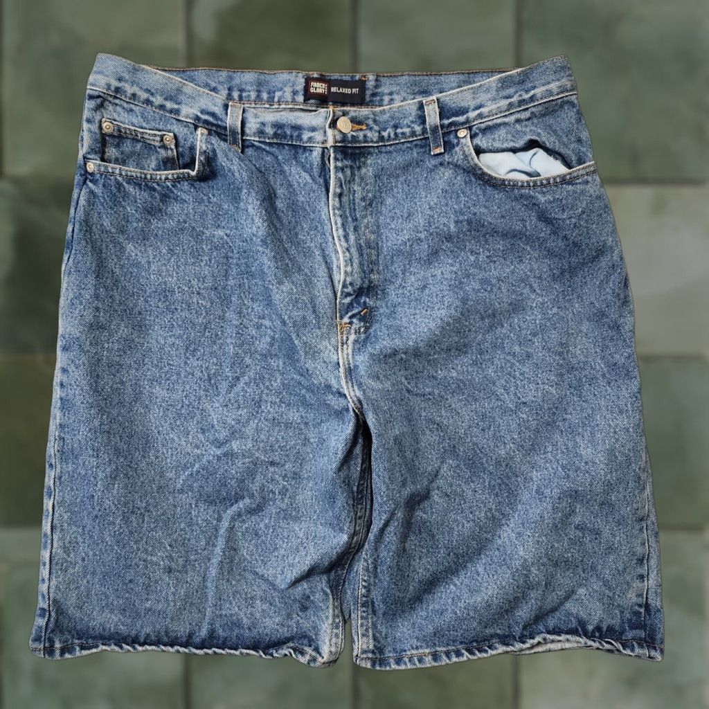 Faded Glory VINTAGE Faded Glory Baggy Jorts Mens 40 Blue Shorts Skater Y2k Relaxed Blue 90s Mens Size US 40 / EU 56 - 1 Thumbnail