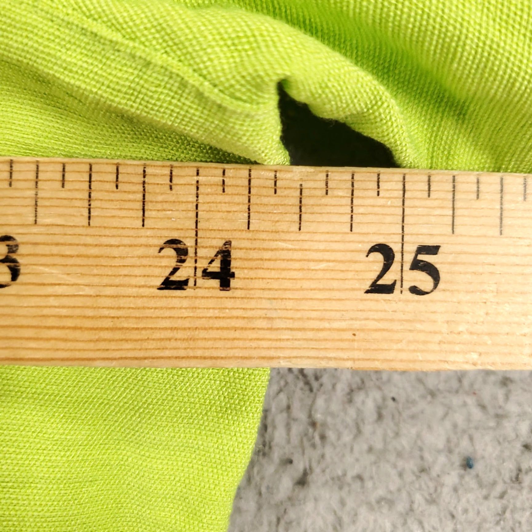 Vintage Ali Miles Button Up Womens XL Bright Green Button Up Tunic Top Size XL / US 12-14 / IT 48-50 - 4 Thumbnail