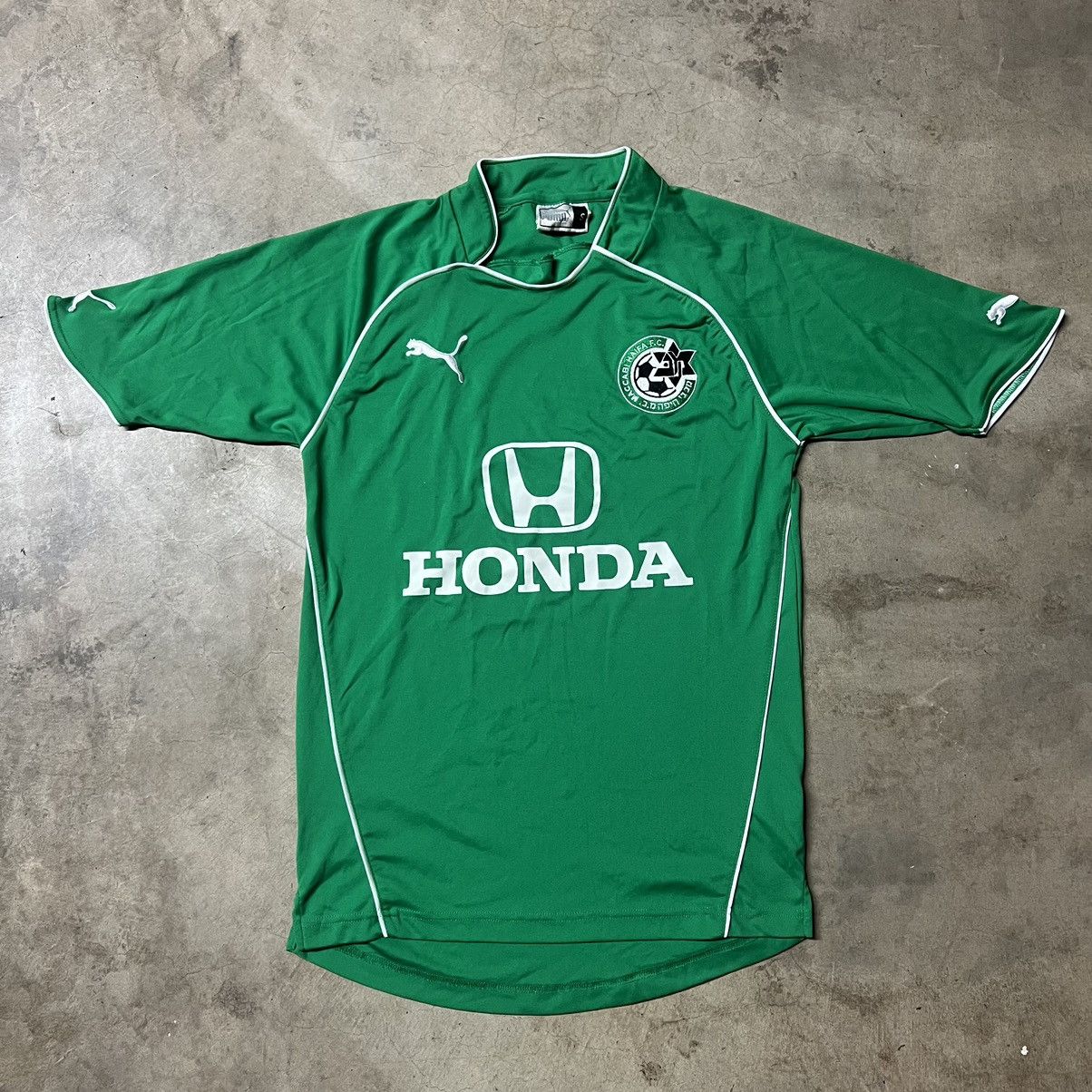 Puma Vintage Maccabi Haifa F.C. Israel Puma Soccer Jersey Size US S / EU 44-46 / 1 - 2 Thumbnail