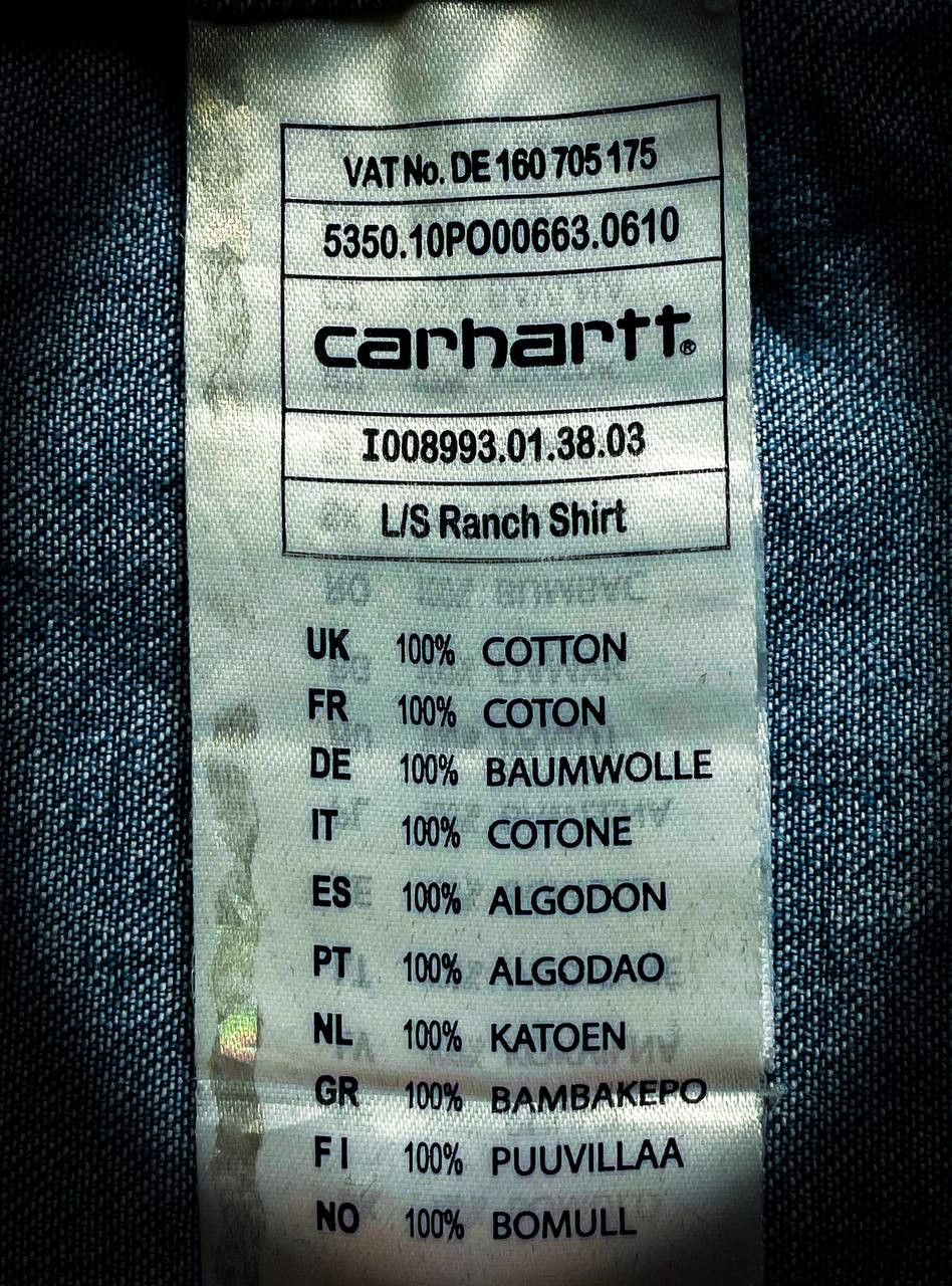 Carhartt Carhartt Men's Durable Style Shirt / Size: L Size US L / EU 52-54 / 3 - 16 Thumbnail