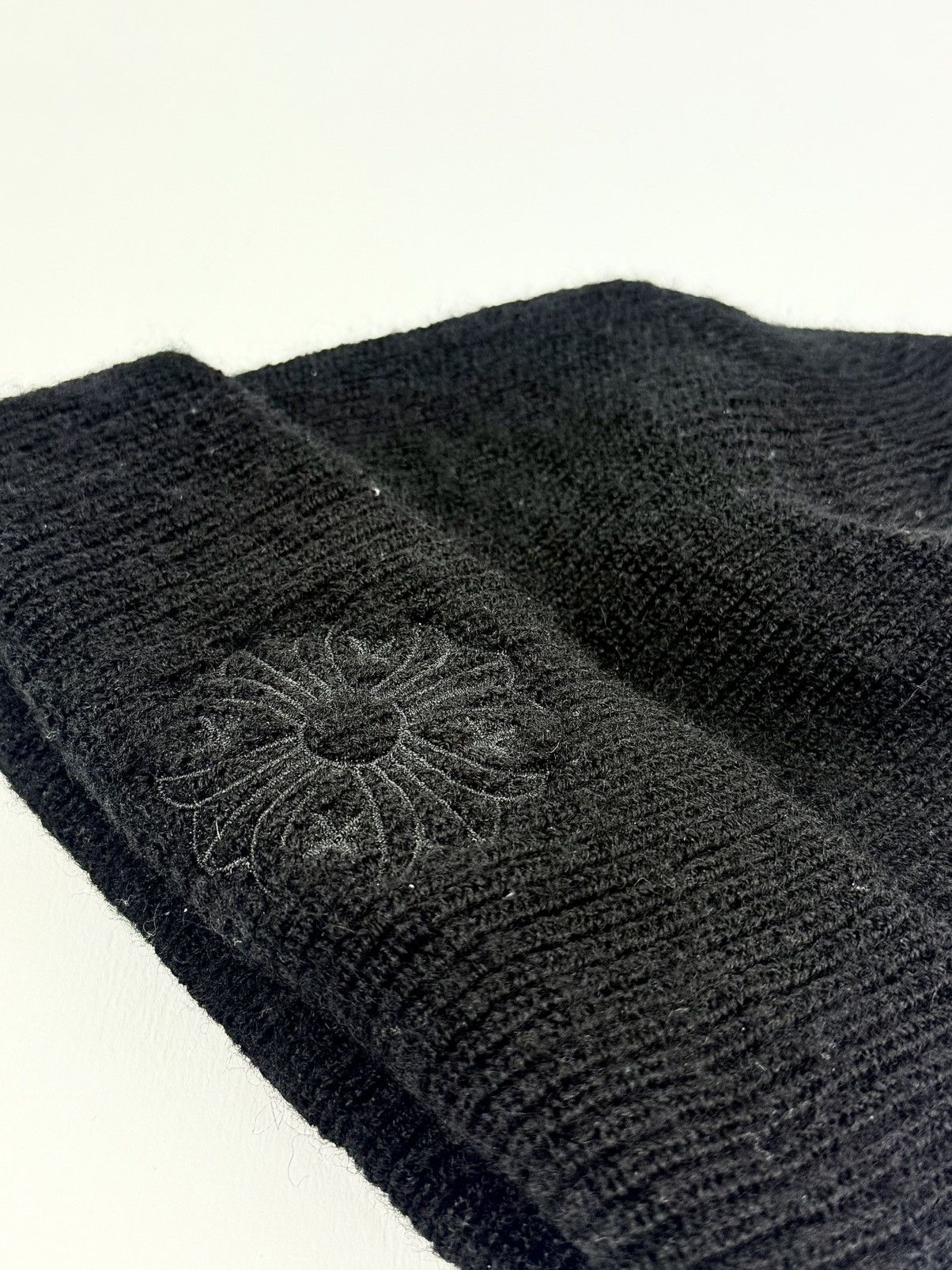 Chrome Hearts Chrome Hearts - + CROSS - Black Wool - Beanie Size ONE SIZE - 5 Thumbnail