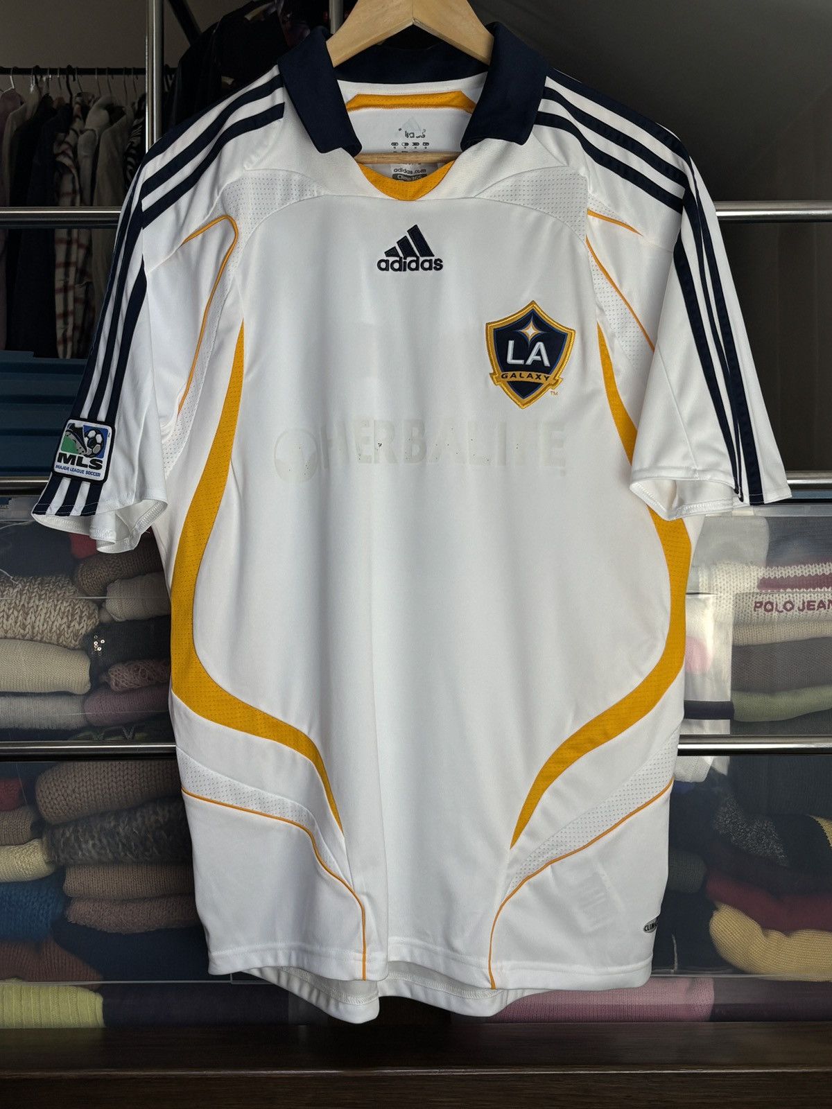 Adidas Adidas #23 David Beckham LA Galaxy MLS Soccer Jersey Kit Size US M / EU 48-50 / 2 - 4 Thumbnail