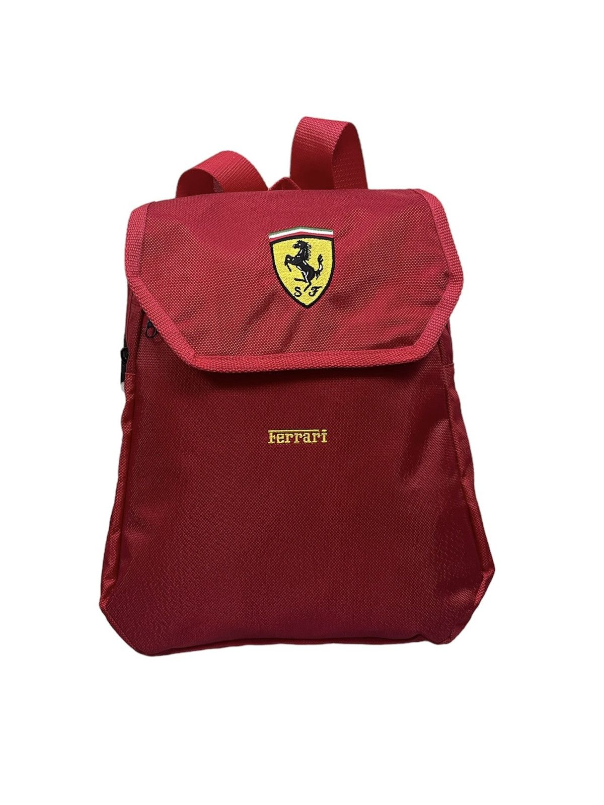 Ferrari × Vintage Vtg 1996 Ferrari Backpack | Official Licensed F1 Collectible Size ONE SIZE - 1 Thumbnail