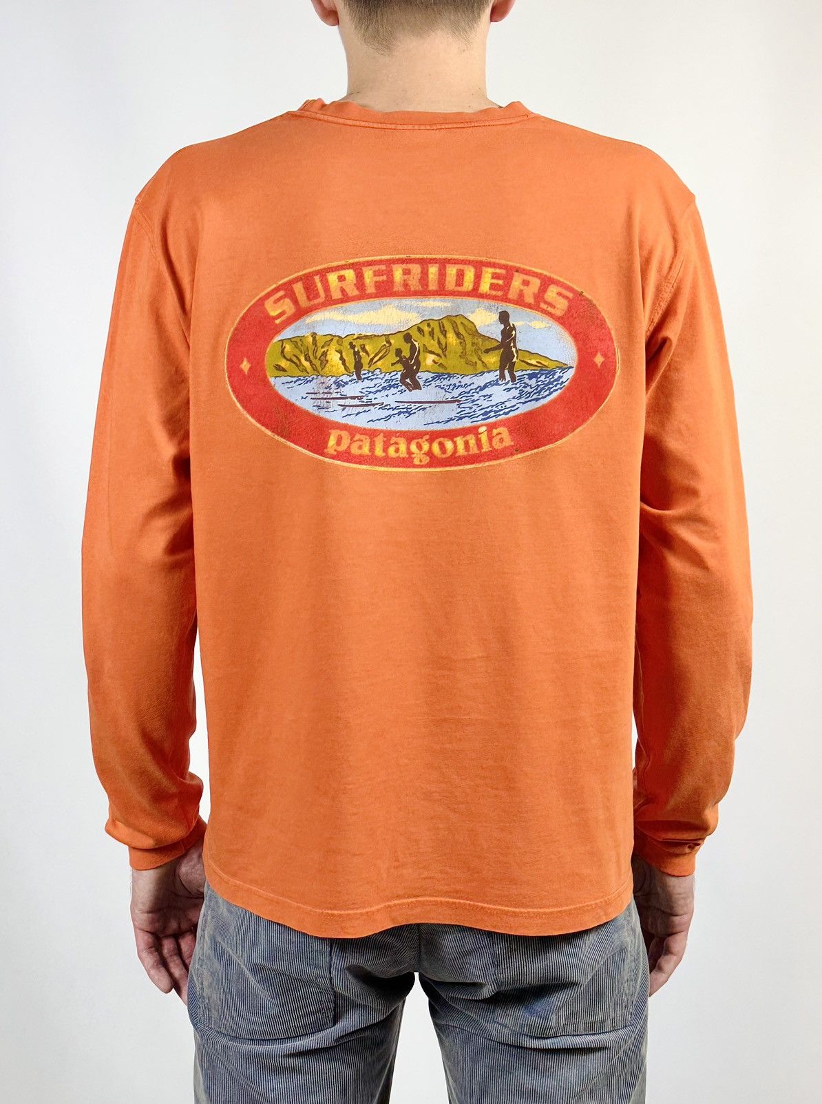 Patagonia 90s Vintage Patagonia Surfriders Print Long Sleeve Tee Size US M / EU 48-50 / 2 - 6 Thumbnail