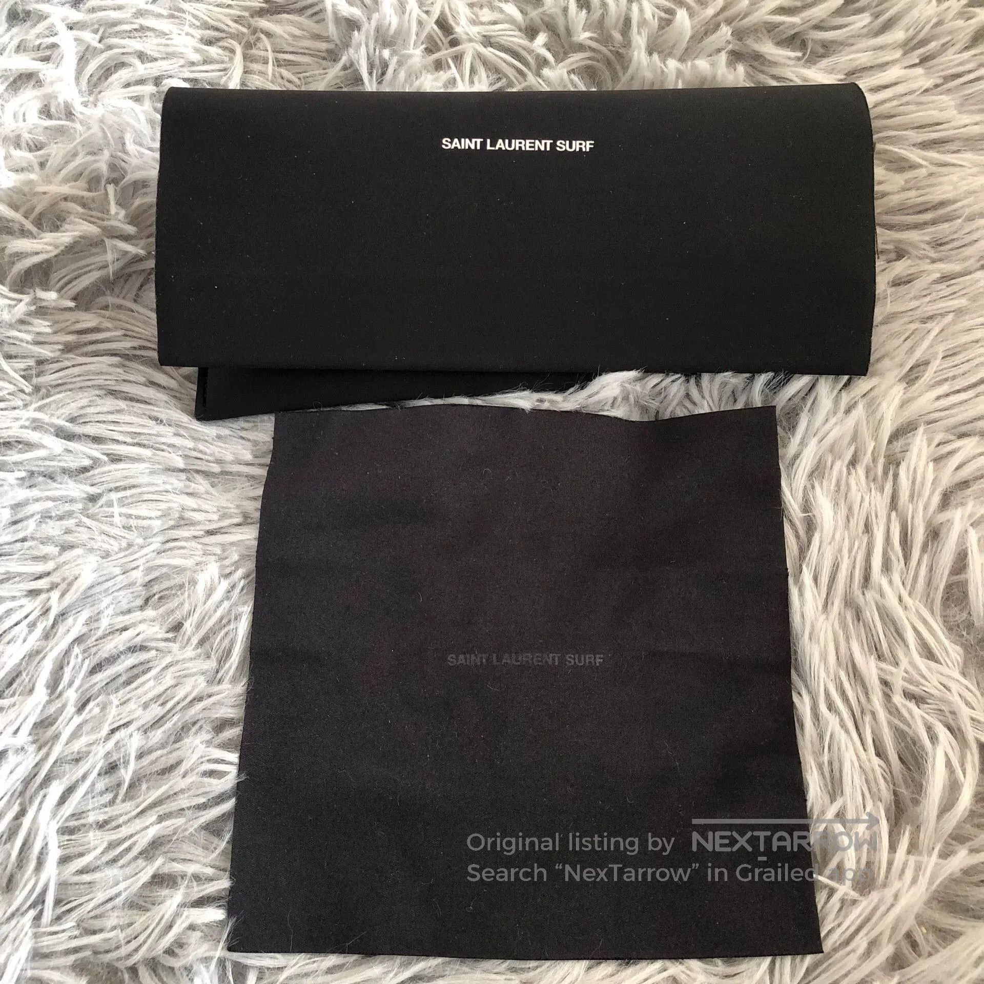 Saint Laurent Paris Saint Laurent SL98 16SS Ivory Sunglasses. Size ONE SIZE - 4 Thumbnail