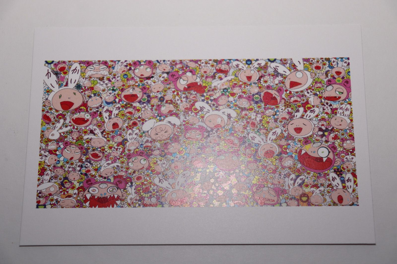 Takashi Murakami Takashi Murakami Hustle'n'Punch Postcard Mini Poster 4" x 6 Size ONE SIZE - 3 Thumbnail