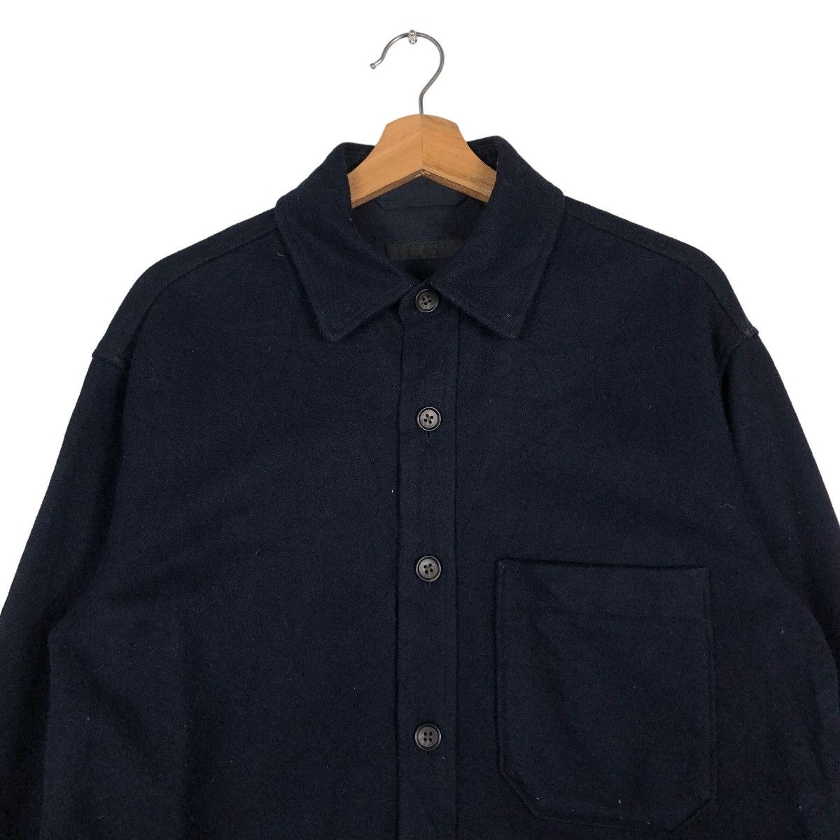Japanese Brand 🔥Vintage Wool Chore Work Jacket Uniqlo Japan Issey Miyake Size US M / EU 48-50 / 2 - 3 Thumbnail