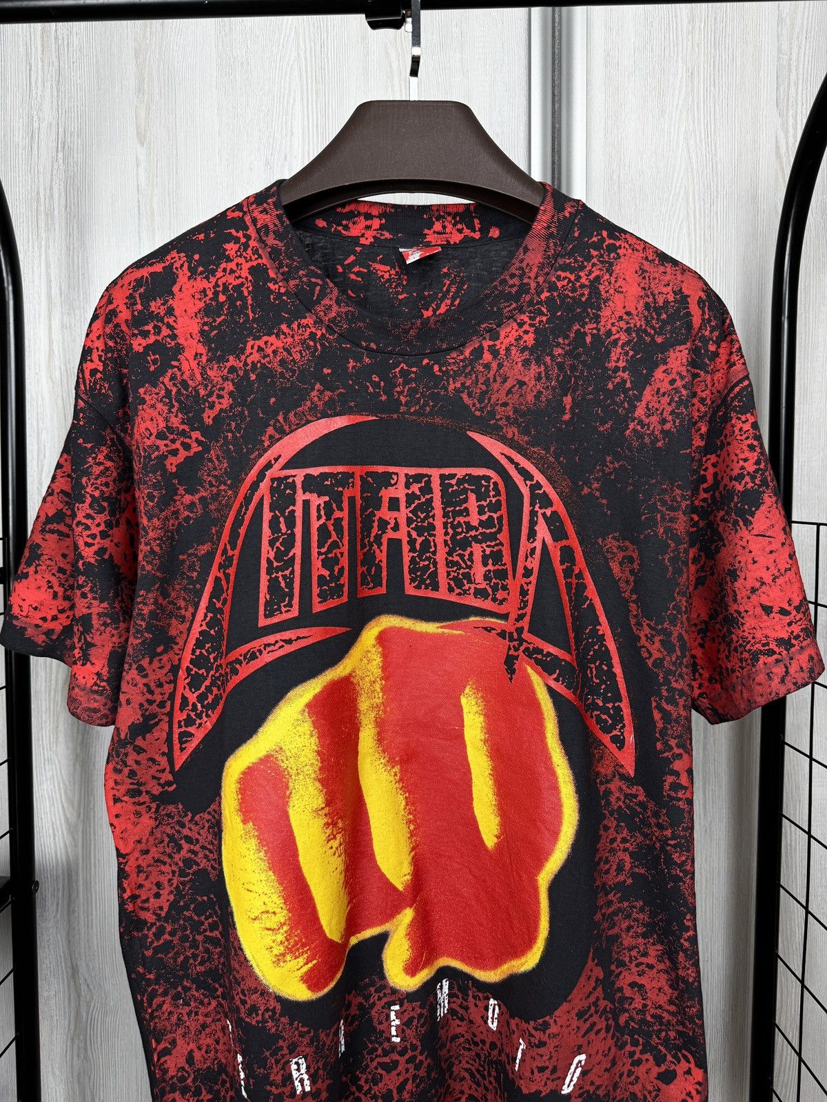 Band Tees Vintage LITFIBA “Terremoto” 90s Band Tee – Size L-XL Size US XL / EU 56 / 4 - 3 Thumbnail
