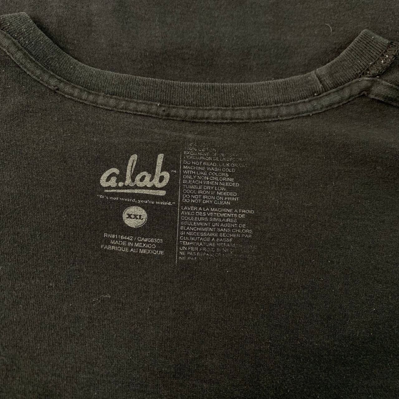 A.LAB × Vintage Vintage T-Shirt a.lab “It’s not world , you’re weird” Size US XL / EU 56 / 4 - 2 Thumbnail