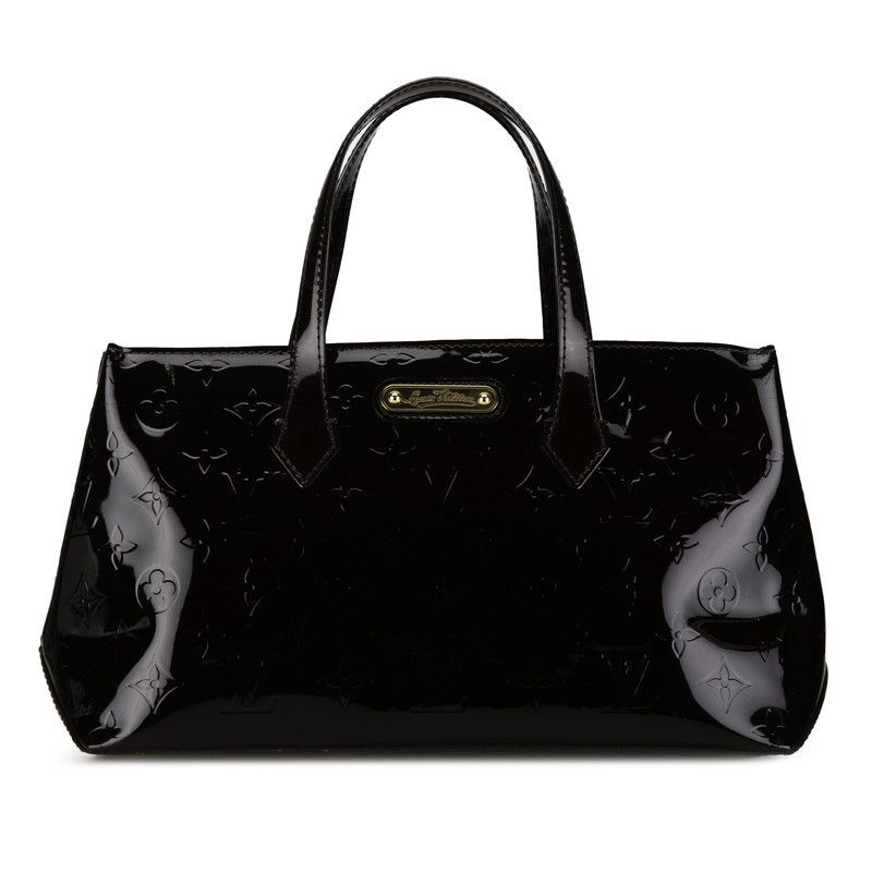 Louis Vuitton Louis Vuitton Louis Vuitton Wilshire PM Patent Leather Handbag M93641 Leather Handbag M93641 in Very Good Condition Size ONE SIZE - 1 Thumbnail