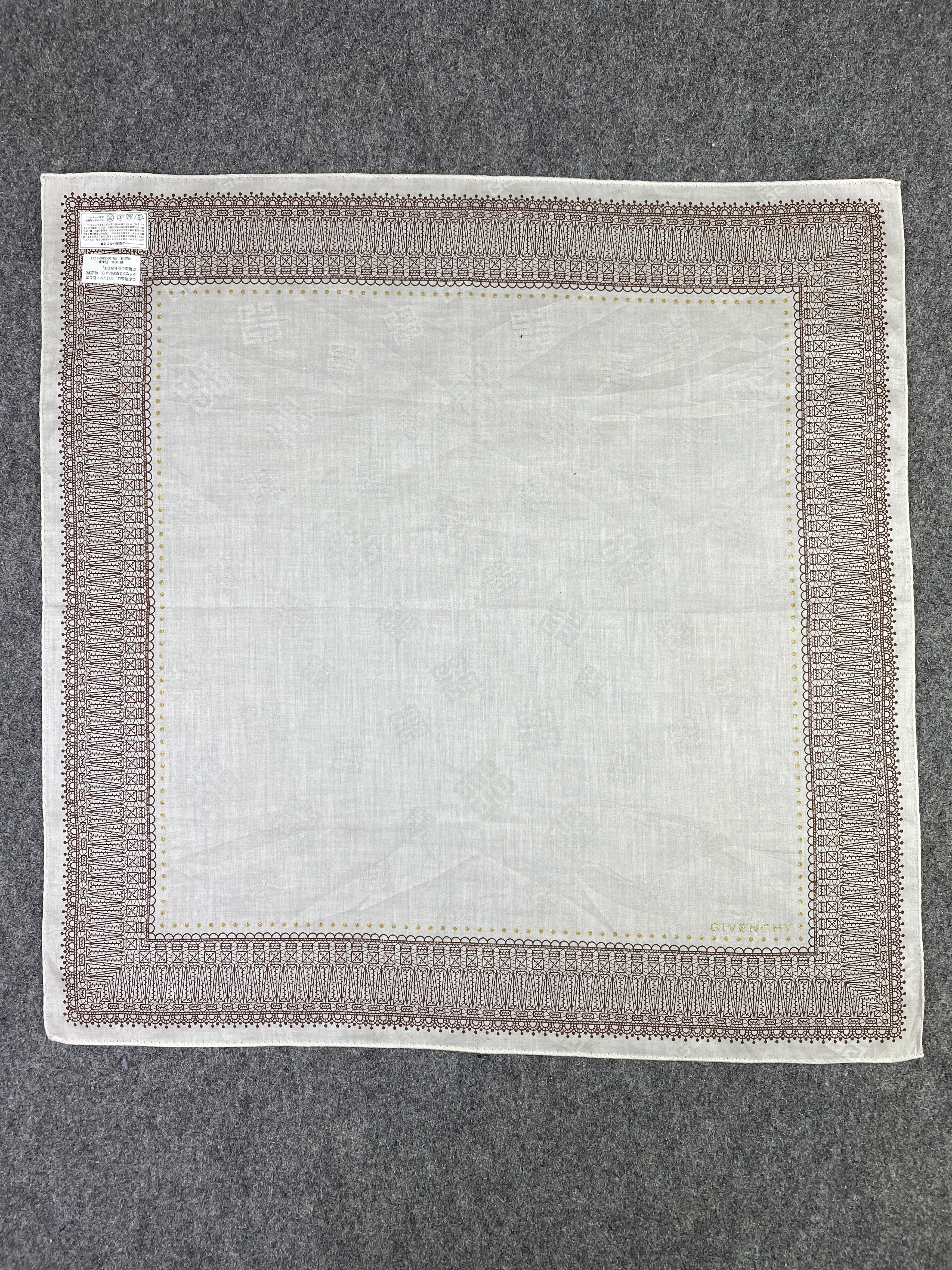 Givenchy Vintage Givenchy Handkerchief / Neckerchief KT0221 Size ONE SIZE - 4 Thumbnail