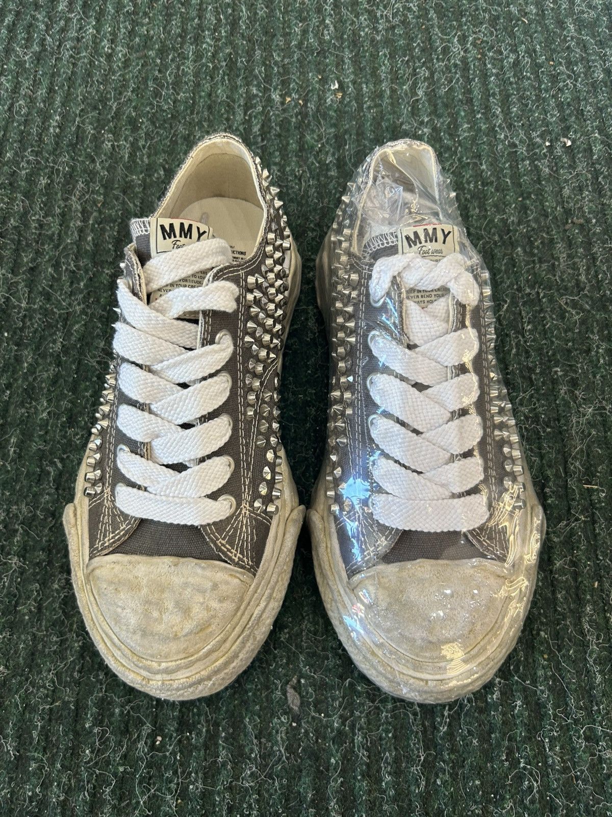Maison MIHARA YASUHIRO Mihara Peterson Low Studded Sneakers Size US 8.5 / EU 41-42 - 3 Thumbnail