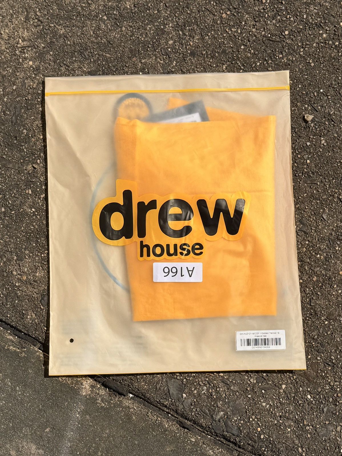 Drew House Drew House Mascot Tee Golden Yellow NWT Small Size US S / EU 44-46 / 1 - 6 Thumbnail