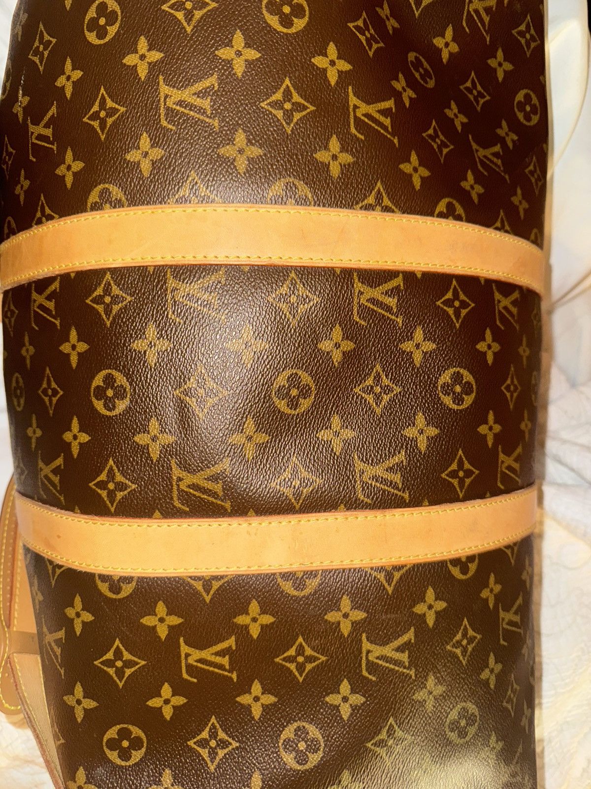Louis Vuitton Louis Vuitton Keepall 50 Bandouliere Duffle Brown Size ONE SIZE - 12 Thumbnail