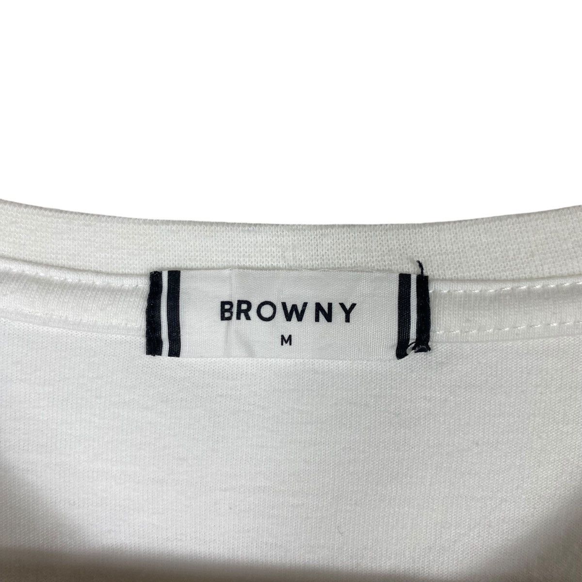 Vintage BROWNY JAPAN KRUGER What Is Left Of The World Tee Shirt Top Size M / US 6-8 / IT 42-44 - 5 Thumbnail