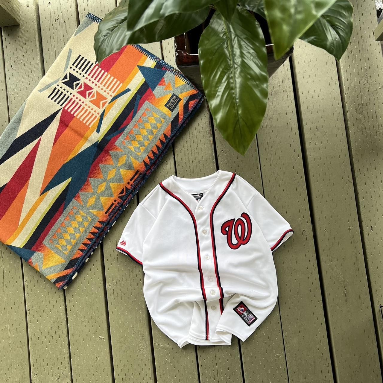 MLB MLB Washington Nationals Baseball Jersey Away White Size xs Size US XS / EU 42 / 0 - 1 Thumbnail