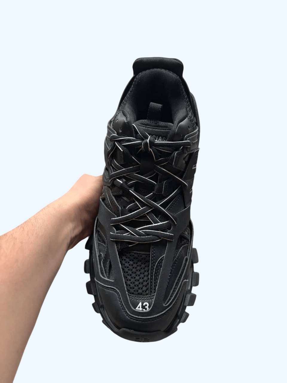 Balenciaga Balenciaga Track Triple Black Size US 10 / EU 43 - 4 Thumbnail