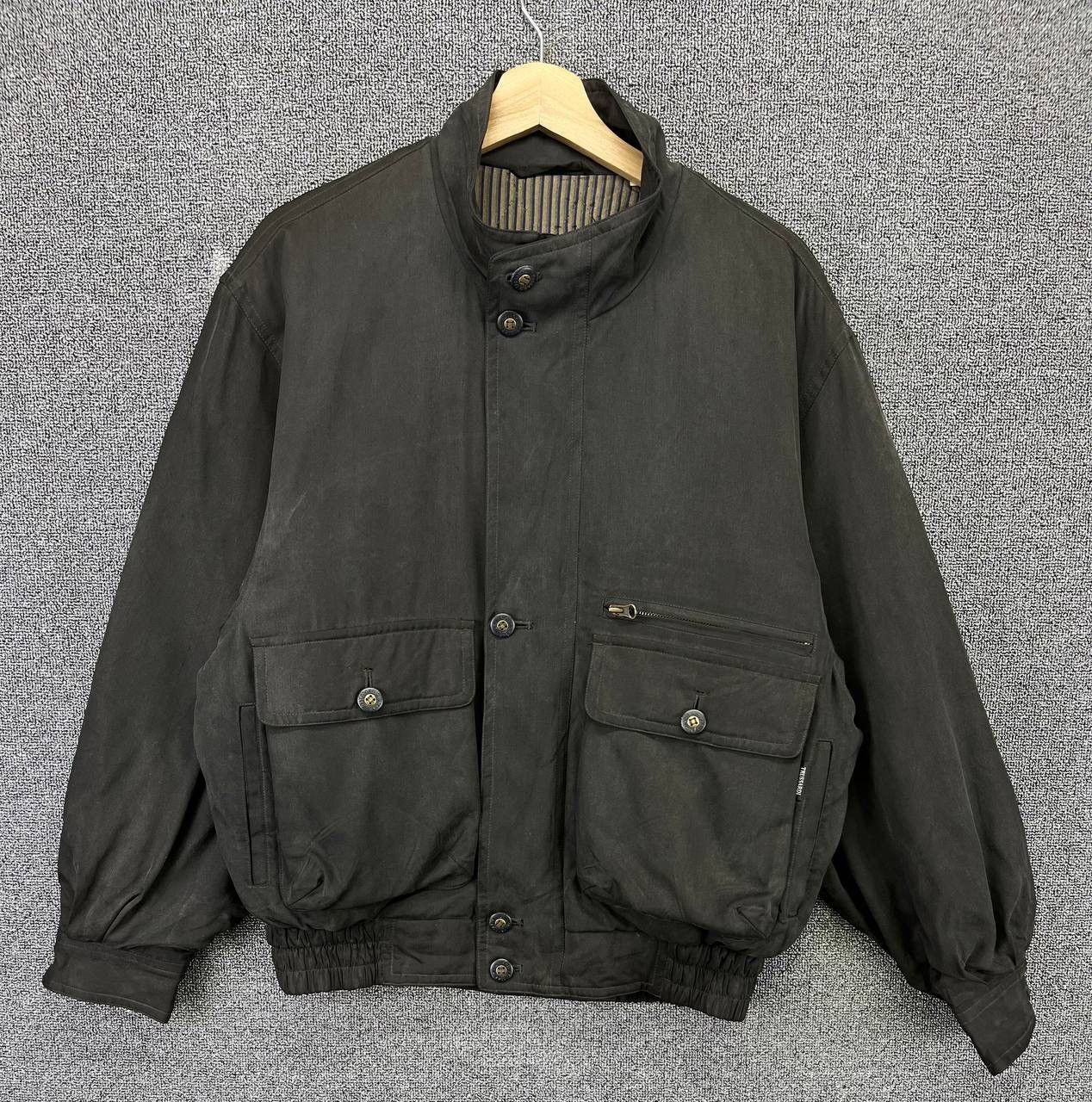 Trussardi Vintage Trussardi Luxury Bomber Style Jacket Size US M / EU 48-50 / 2 - 1 Thumbnail
