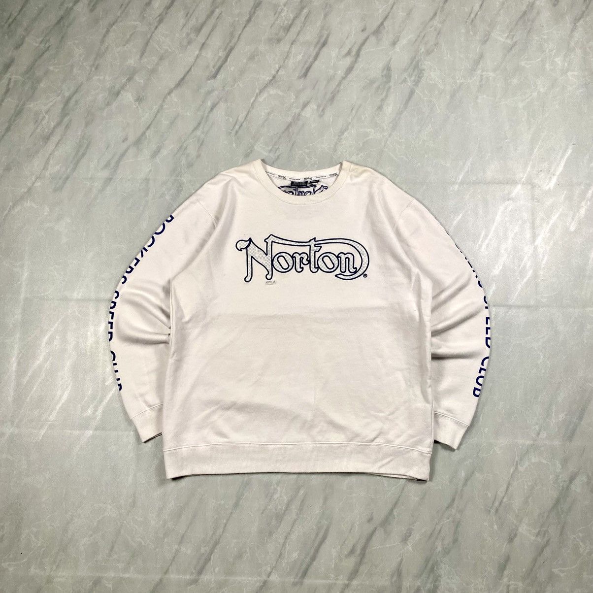 Norton Vintage Norton Motorcycles Rockers Speed Club Crewneck Size US XL / EU 56 / 4 - 1 Thumbnail