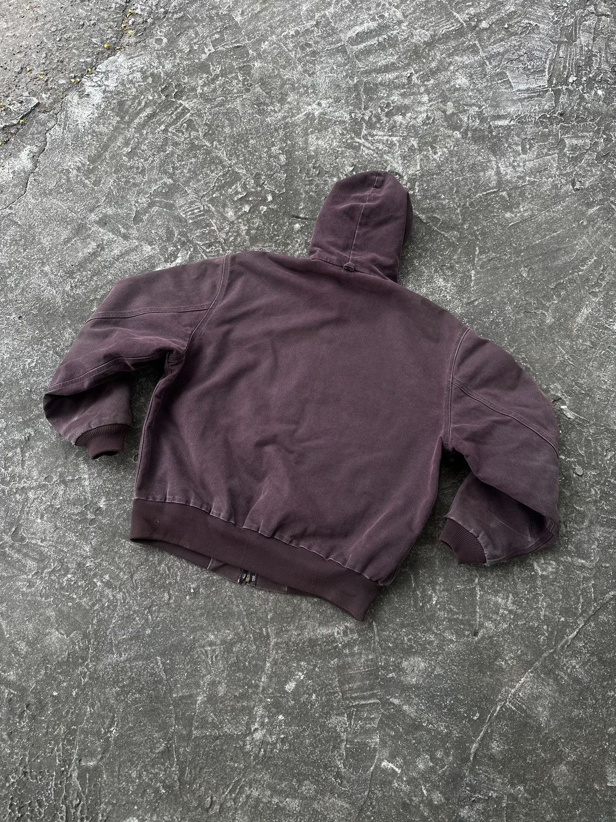 Carhartt Rare!!! Vintage 90s Carhartt J06 BRG Hooded Jacket Boxy XL Size US XL / EU 56 / 4 - 12 Thumbnail