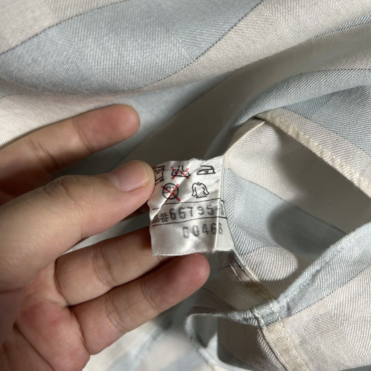 Pierre Balmain Pierre Balmain Striped Pocket Button Shirt Size L / US 10 / IT 46 - 6 Thumbnail
