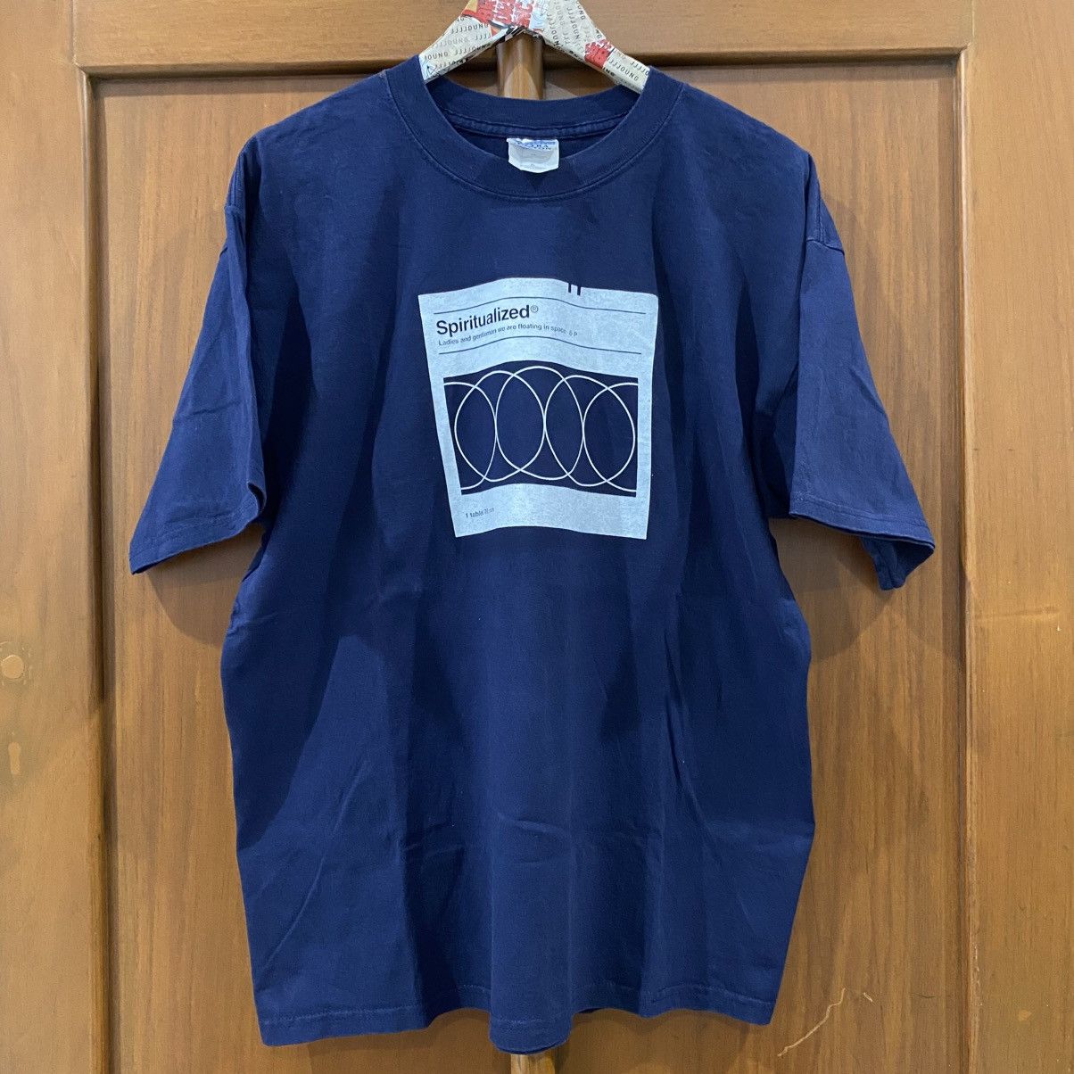 Spiritualized バンドTシャツ　紺　USED　ビンテージ Vintage spiritualized shirt - Gem