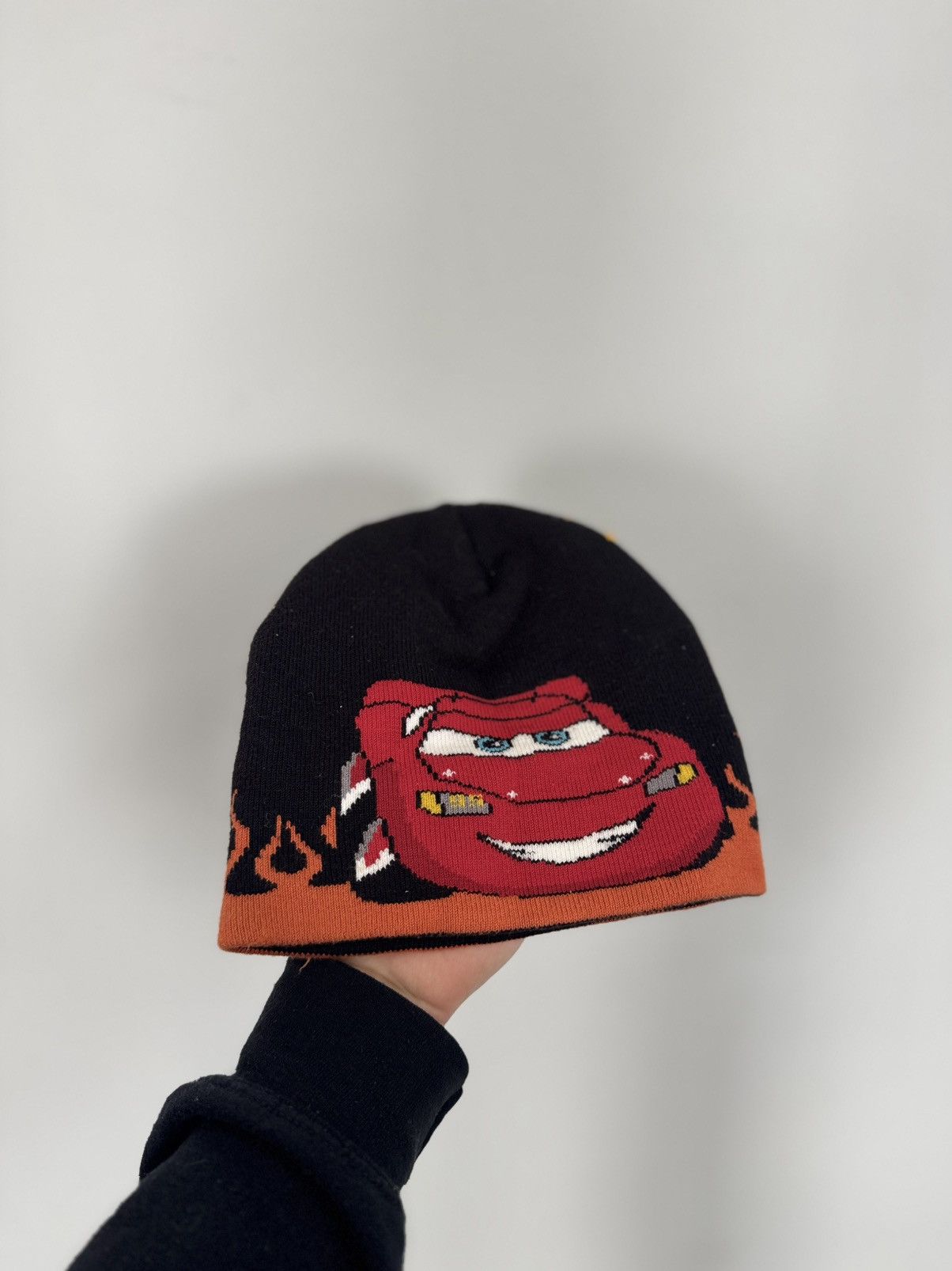 Disney Vintage Lightning Mcqueen Y2K Beanie Hat Winter Size ONE SIZE - 1 Thumbnail