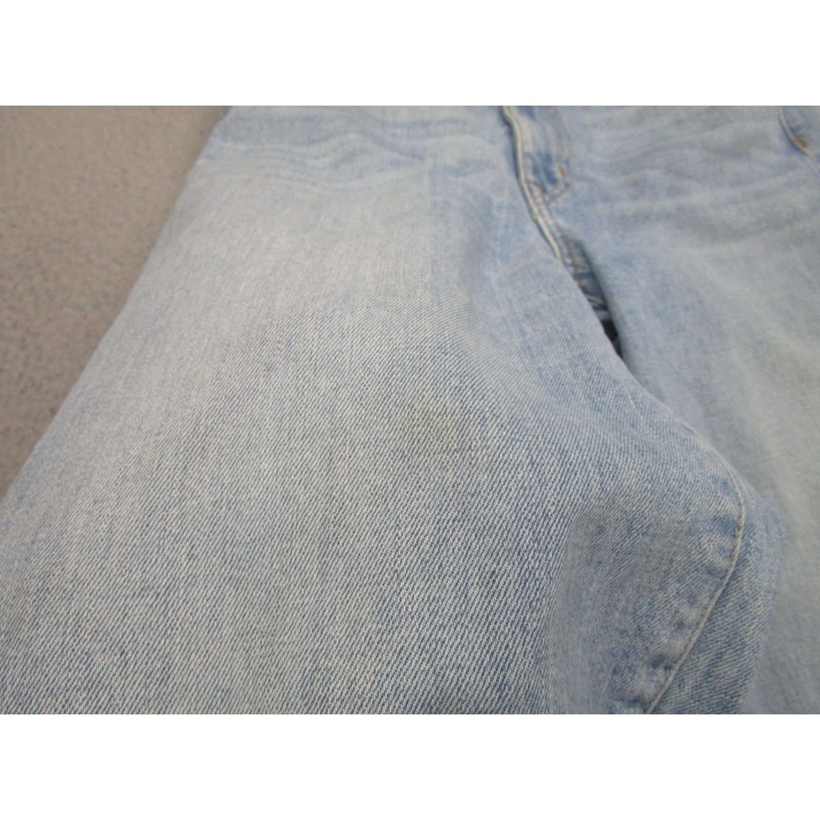 SLVRLAKE SLVRLAKE Grace Crop Jeans Womens 26 Light Wash High Rise Raw Hem Denim USA Size 26" / US 2 / IT 38 - 3 Thumbnail
