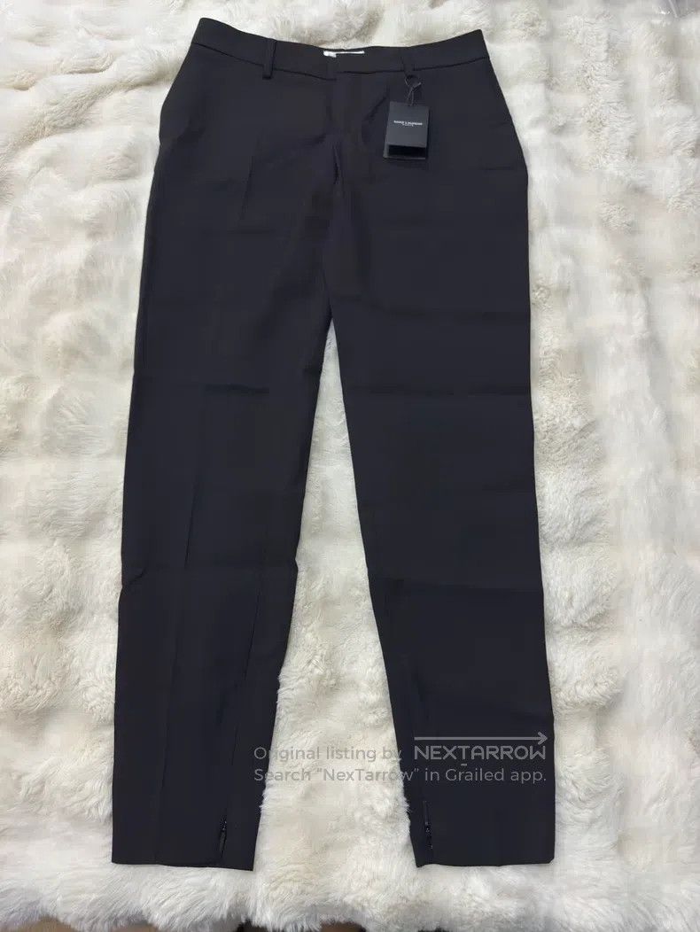 Saint Laurent Paris Saint Laurent Paris Tapered Trousers Size 35" - 1 Thumbnail