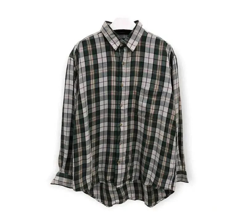 Flannel × Vintage Vintage Cantebury Wood Plaid Tartan Flannel Shirt 👕 Size US L / EU 52-54 / 3 - 1 Thumbnail