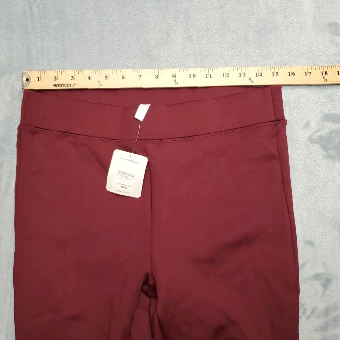 Fabletics Fabletics Pants Womens XL maroon High Waisted Legging Yoga Athleisure Atlantis Size 34" / US 12 / IT 48 - 6 Thumbnail