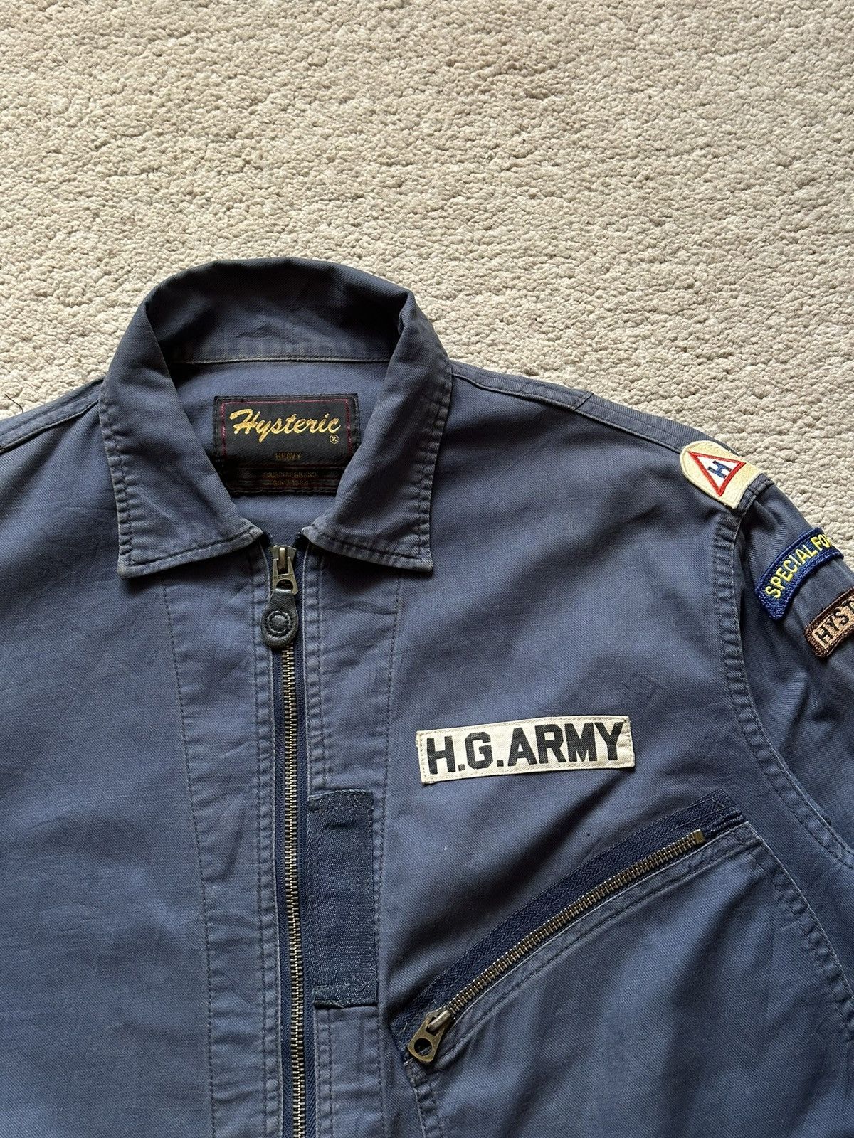 Hysteric Glamour 1990s Hysteric Glamours Air Force Jacket Size US L / EU 52-54 / 3 - 5 Thumbnail