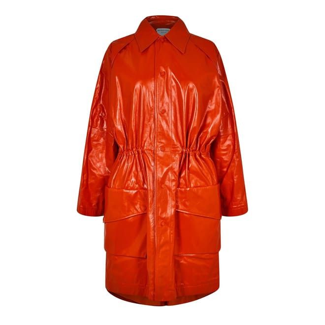 Bottega Veneta Bottega Veneta Relaxed Fit Parka Jacket in Orange Size XS / US 0-2 / IT 36-38 - 1 Thumbnail