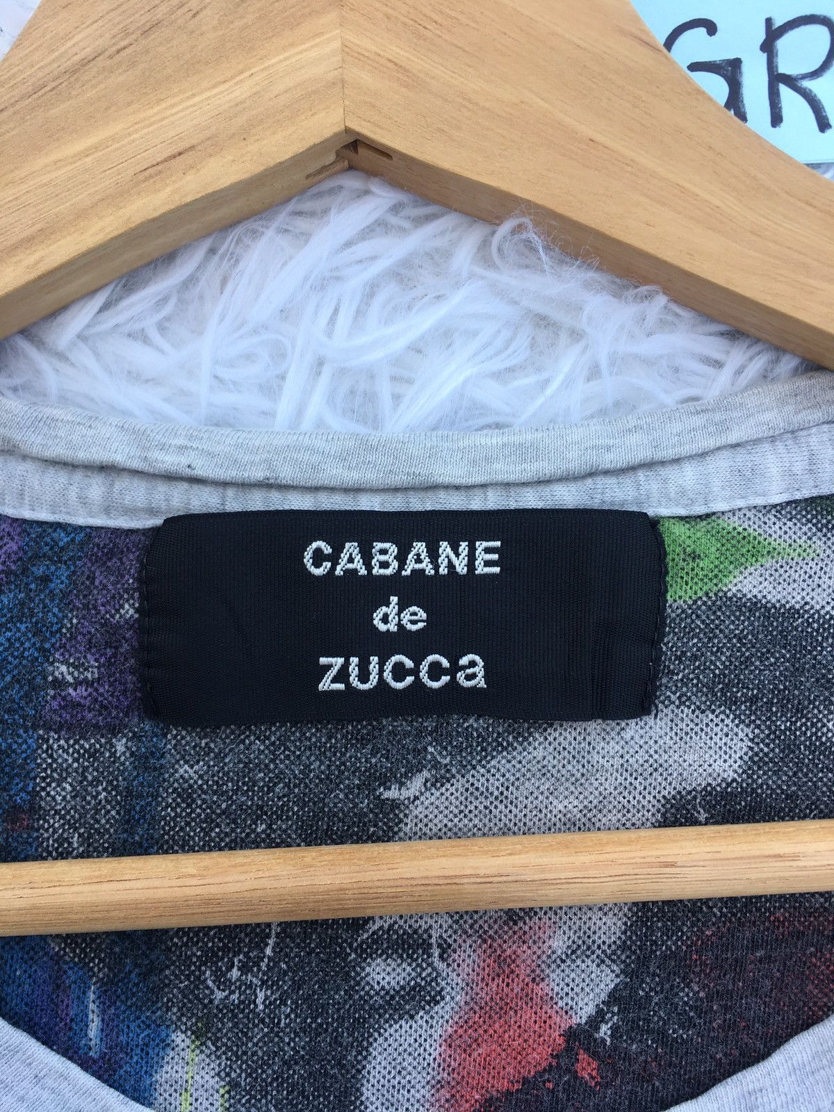 CABANE de ZUCCa Rare Vintage Cabane de Zucca Fullprint Art Design Tshirt Size US M / EU 48-50 / 2 - 10 Thumbnail