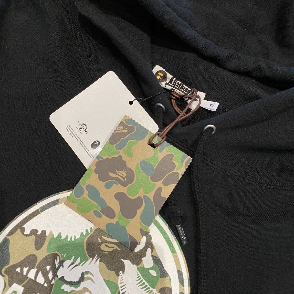Bape Bape x Jurassic World Hoodie Size US XL / EU 56 / 4 - 2 Thumbnail