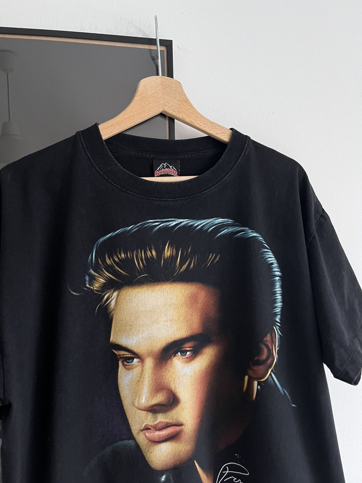 Vintage Vintage Elvis Presley American Legend T-Shirt Size US L / EU 52-54 / 3 - 3 Thumbnail