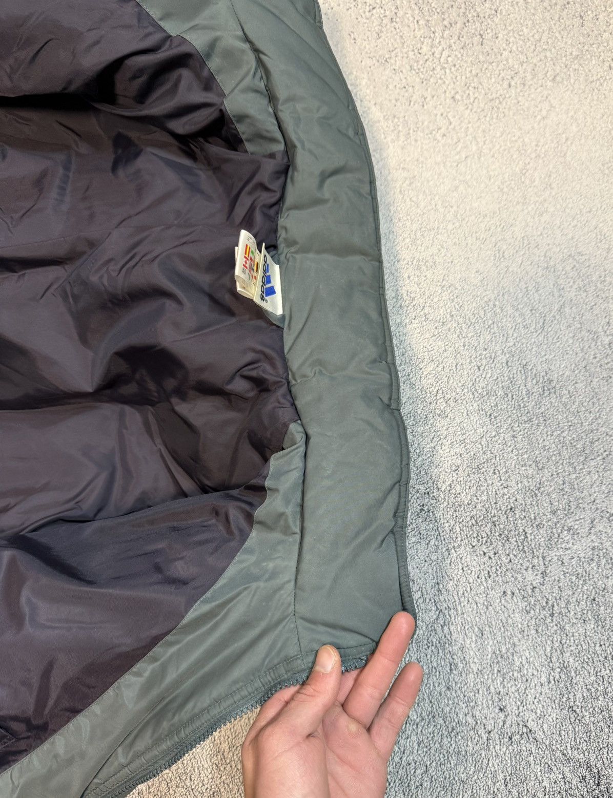 Adidas Adidas Vintage Puffer Jacket Men M Nylon Winter Coat Logo Size US M / EU 48-50 / 2 - 16 Thumbnail