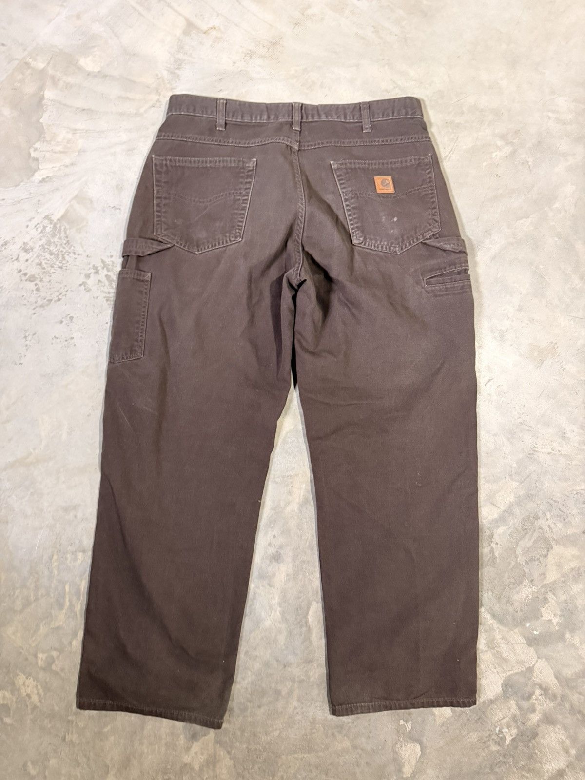 Carhartt CARHARTT LEATHER PATCH LOOSE FIT DENIM Size US 34 / EU 50 - 1 Thumbnail