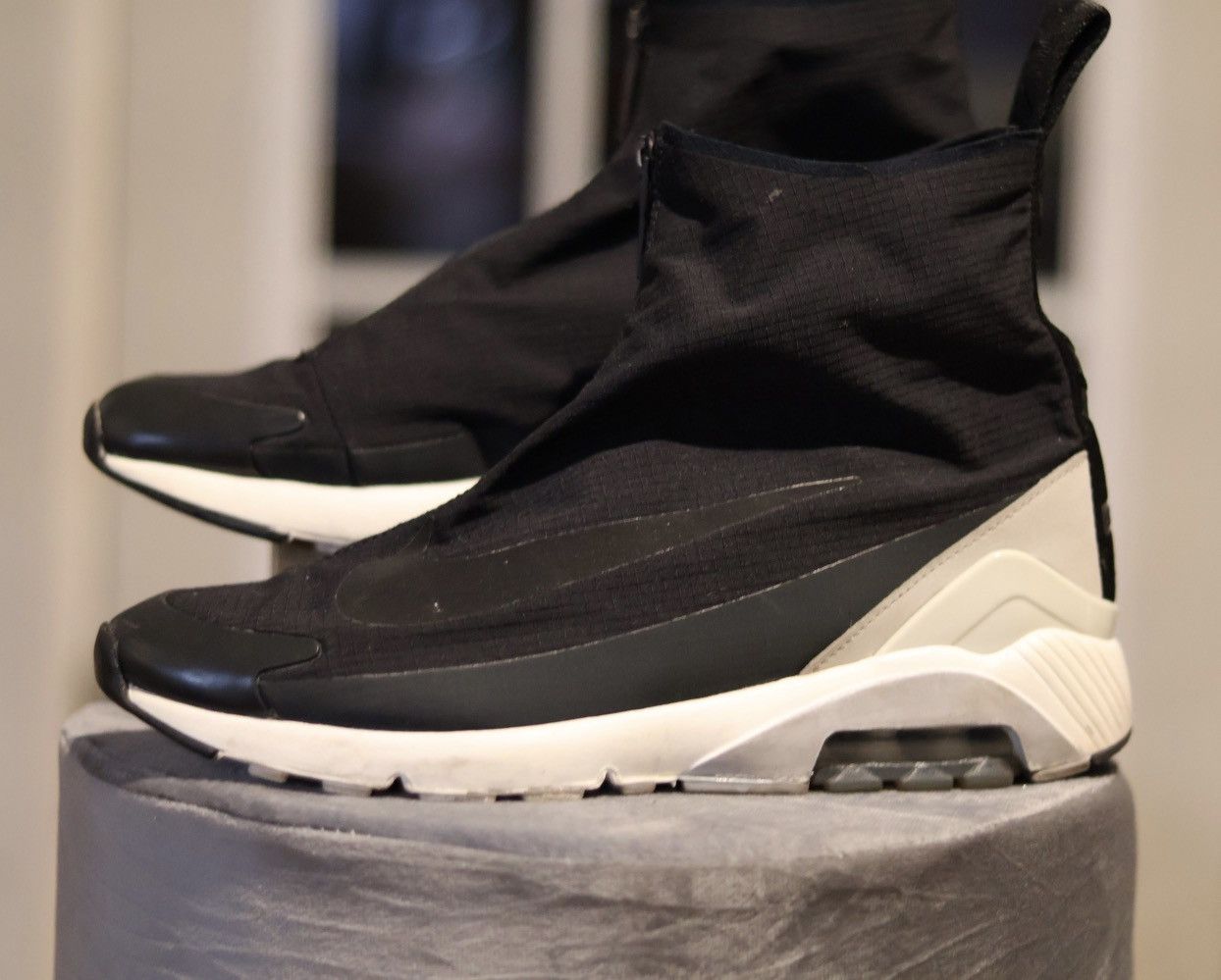 Nike Nike Air Max 180 High “AMBUSH Black” 2019 Size US 7.5 / EU 40-41 - 2 Thumbnail