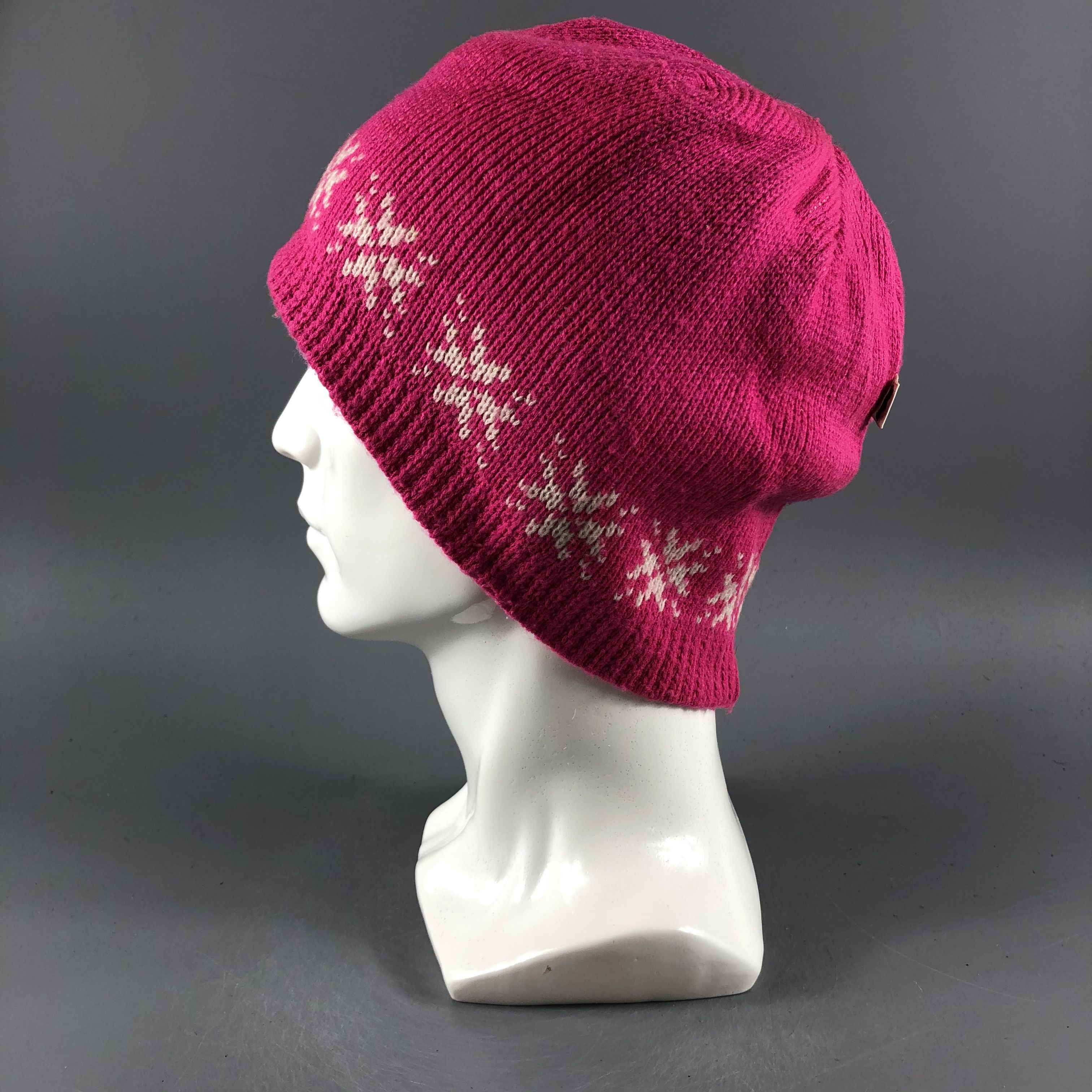 Japanese Brand × Vintage Womens Estivo Pink Beanie Snow Hat Snow Cap -D760 Size ONE SIZE - 1 Thumbnail