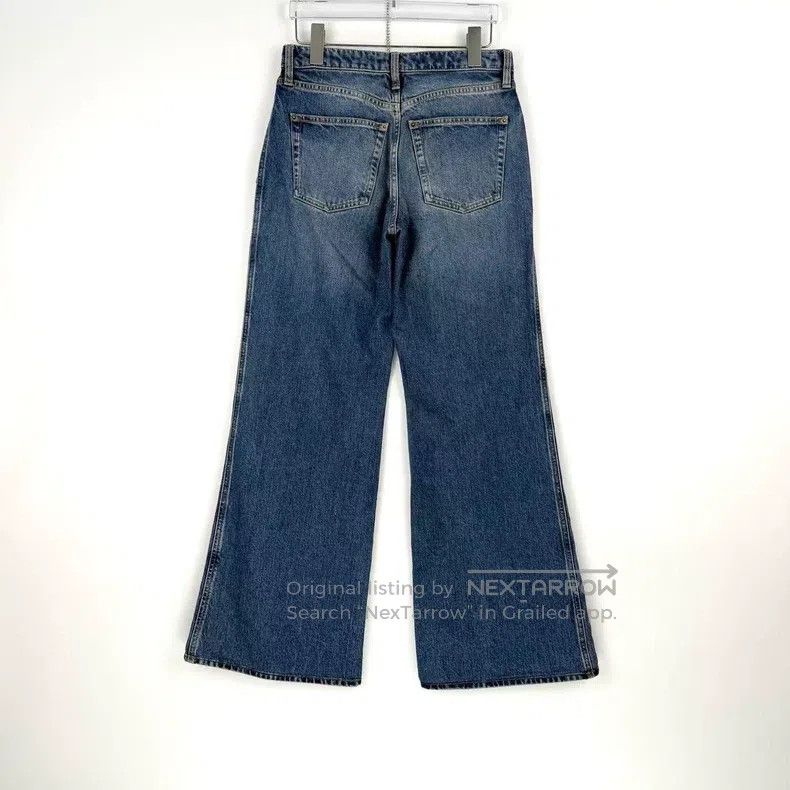 Louis Vuitton Louis Vuitton Blue washed-in-print leather jeans Size US 38 / EU 54 - 4 Thumbnail