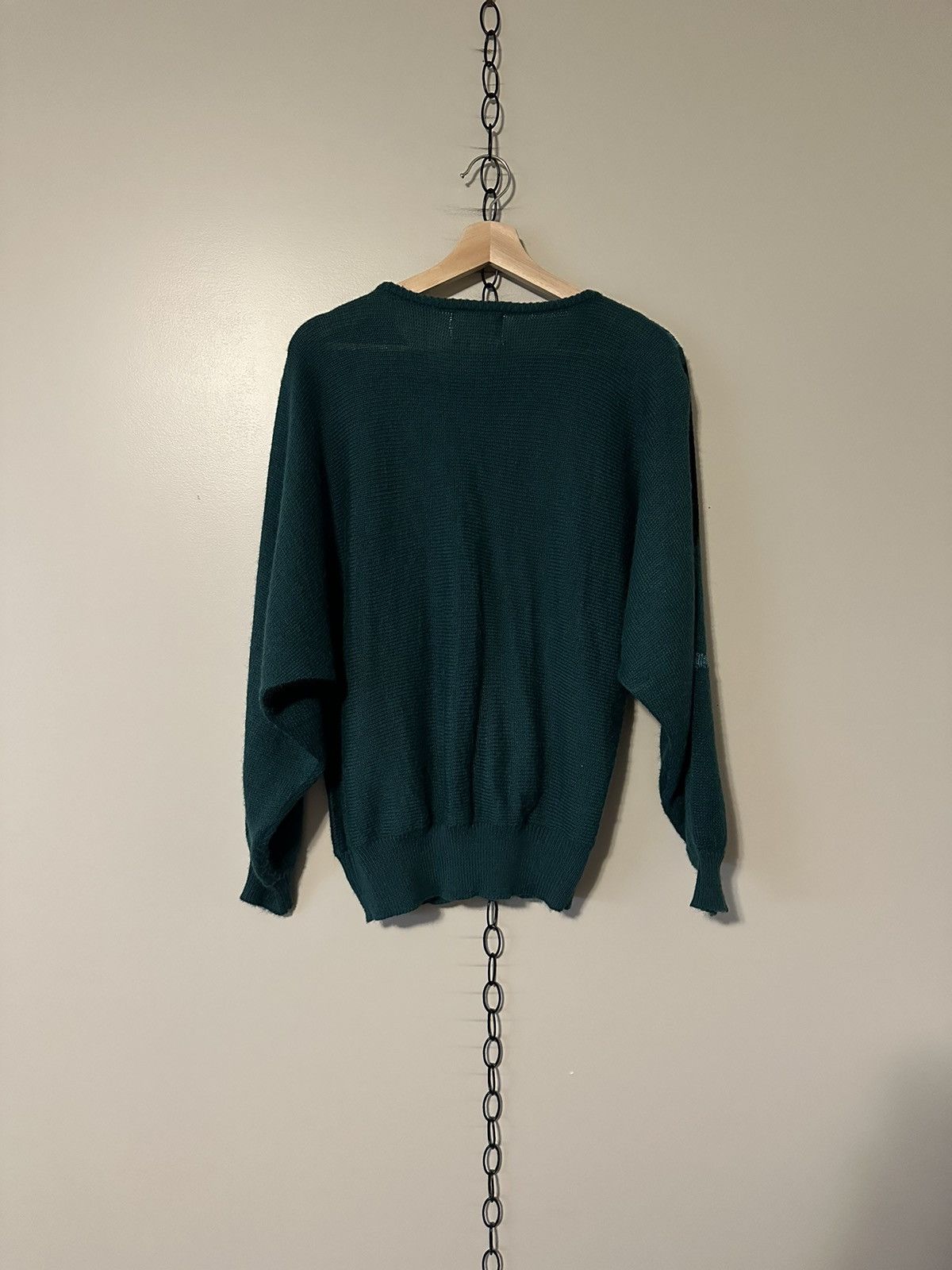 Vintage Vintage 1980s White Stag Abstract Sweater Large Size L / US 10 / IT 46 - 2 Thumbnail
