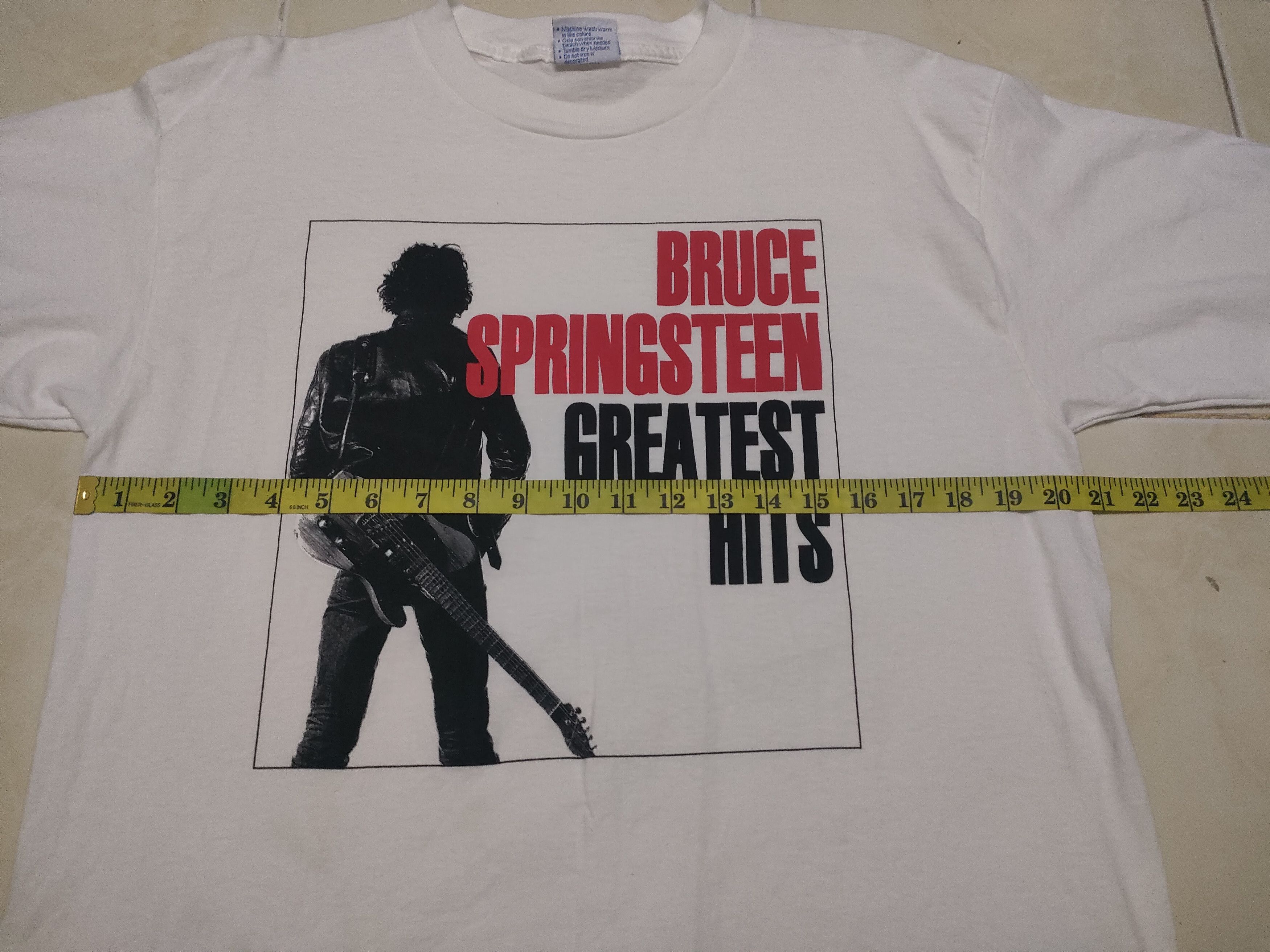 Vintage Vintage Bruce Sprinsteen T-Shirt Size US L / EU 52-54 / 3 - 5 Thumbnail