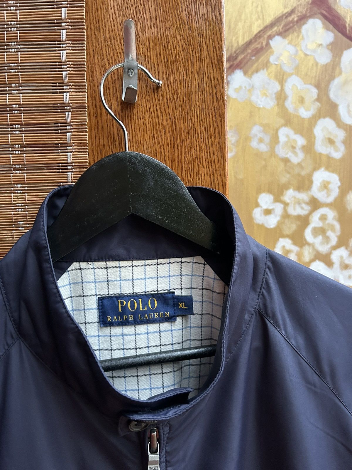 Polo Ralph Lauren Polo Ralph Lauren Nylon Swing Top Jacket Check Lined Size US XL / EU 56 / 4 - 6 Thumbnail