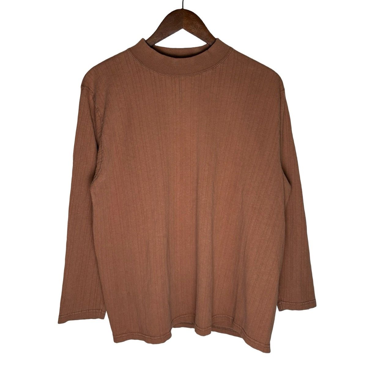 Lee Vintage Lee Premium Jersey Shirt Faded Brown Mens L Size US L / EU 52-54 / 3 - 1 Thumbnail